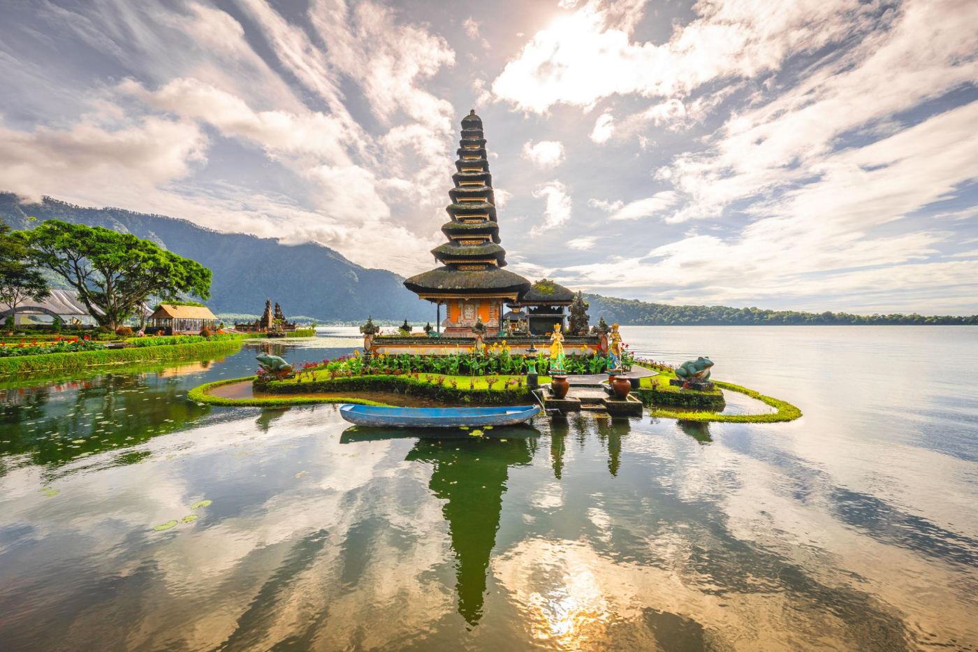 Ulun Danu reflection