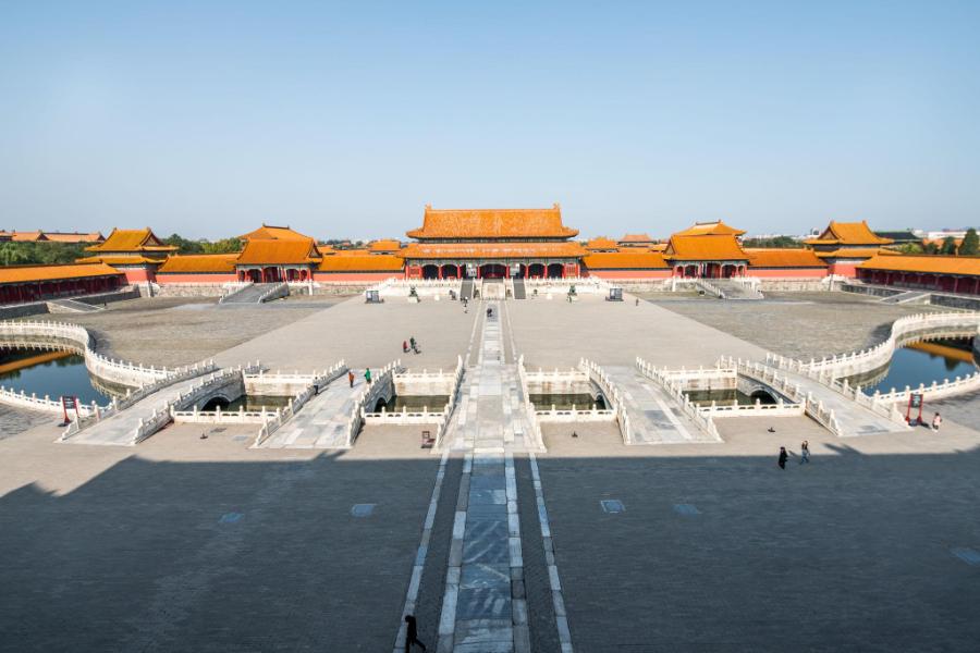 Forbidden City courtyards