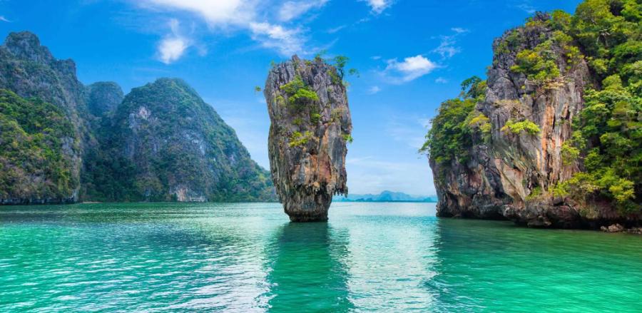 James Bond Island cliffs